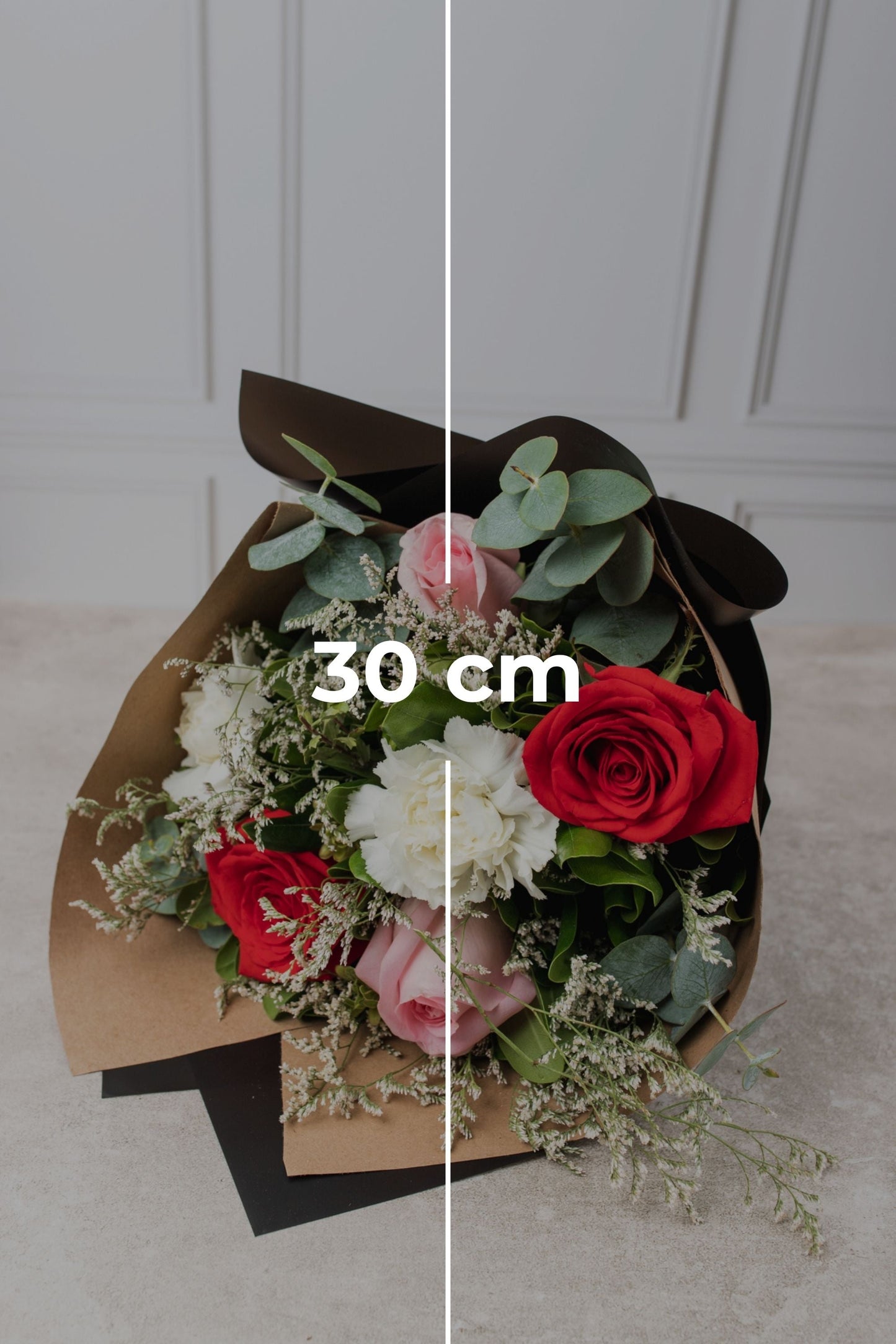 Ramo María Bonita - Rosa Roja, Rosa Clarita y Clavel Blanco XAL