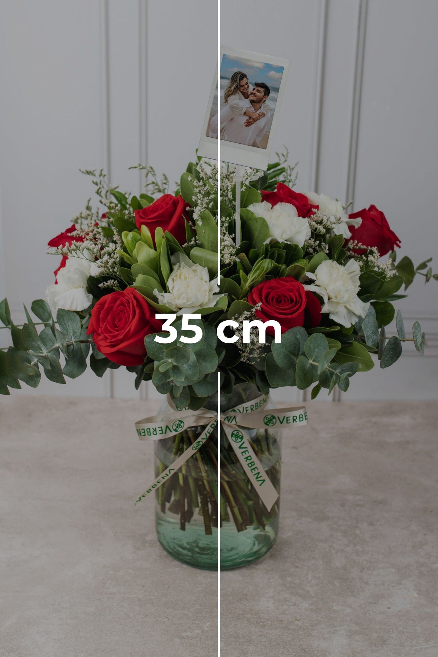 Small but Spicy in Vase - with Personalized Photo C