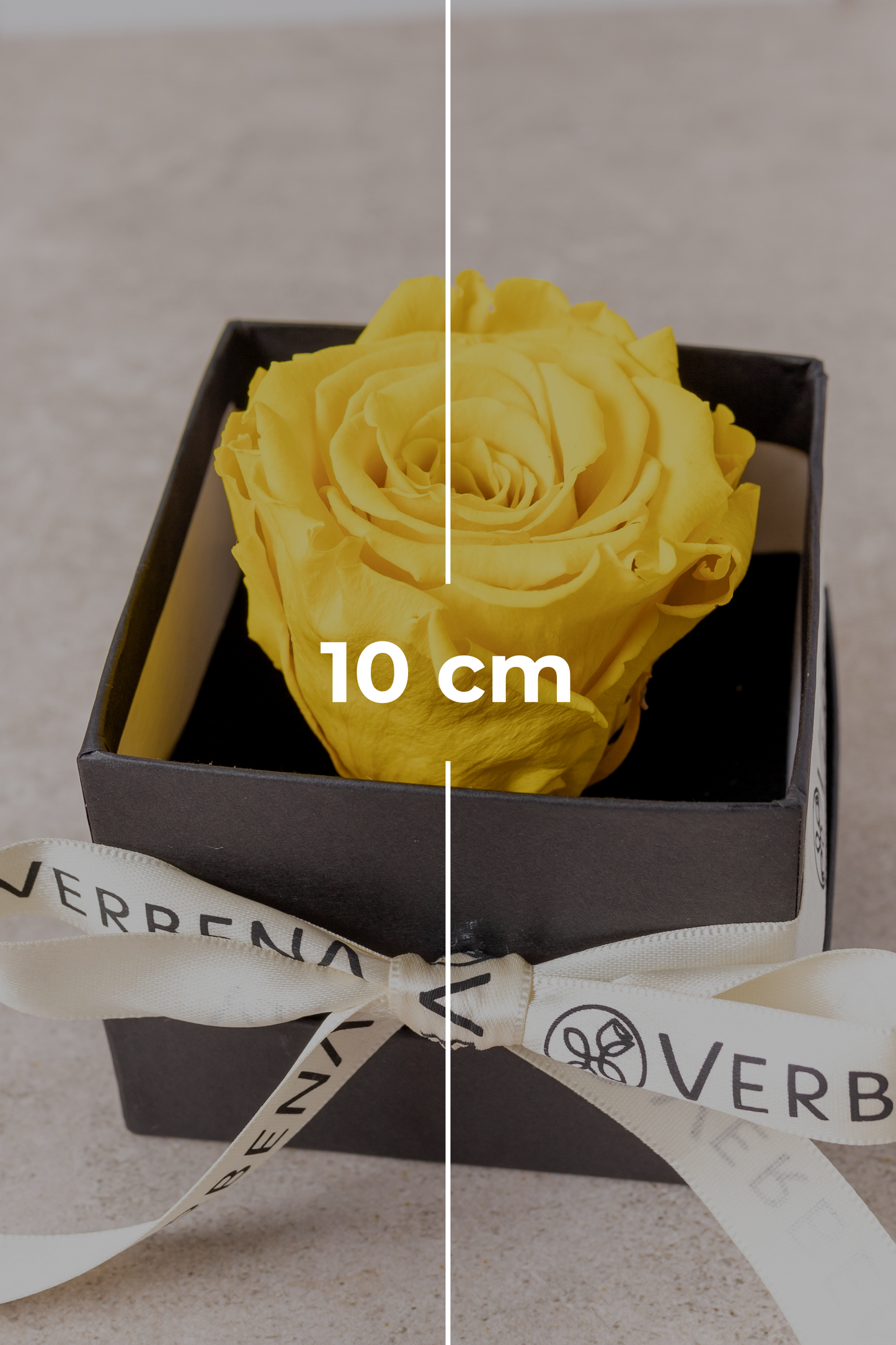 Love and Now - Eternal Yellow Rose in GDL Box