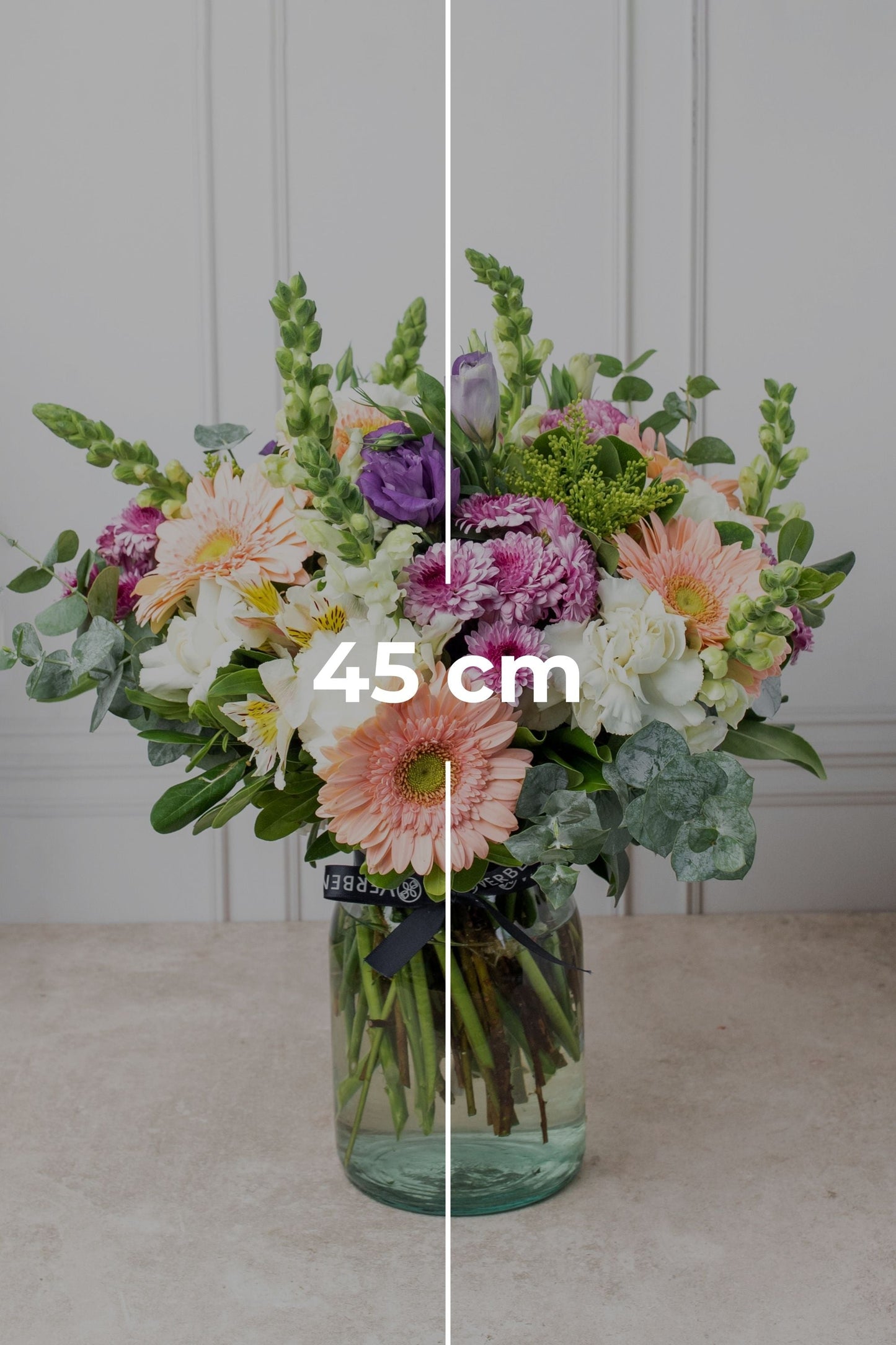 Alma Libre - Gerbera, Lisianthus, Clavel, Moreliana, Perrito PTO. ESCOND.