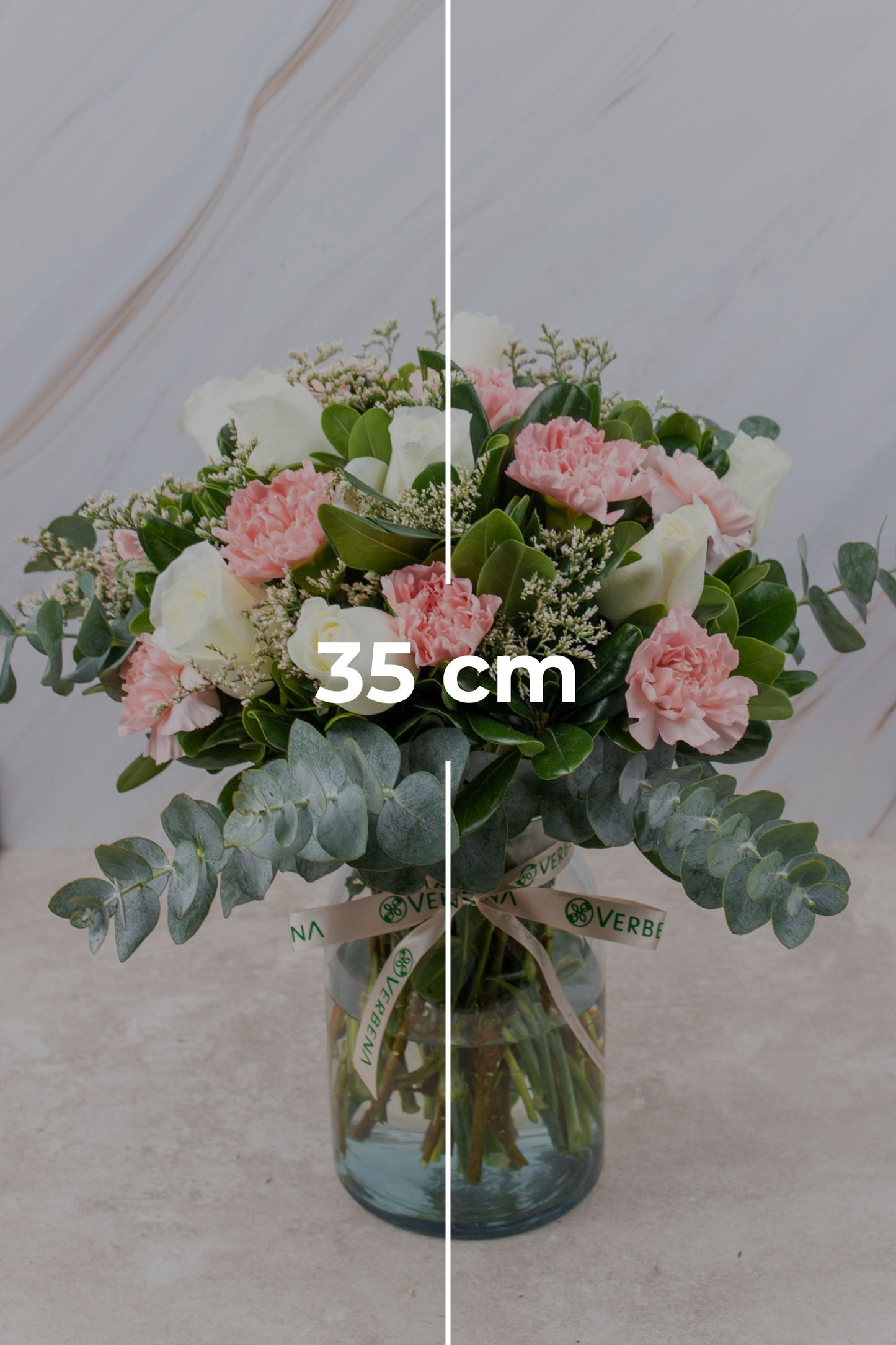 Arabella - Rosa Blanca y Clavel Rosa GDL