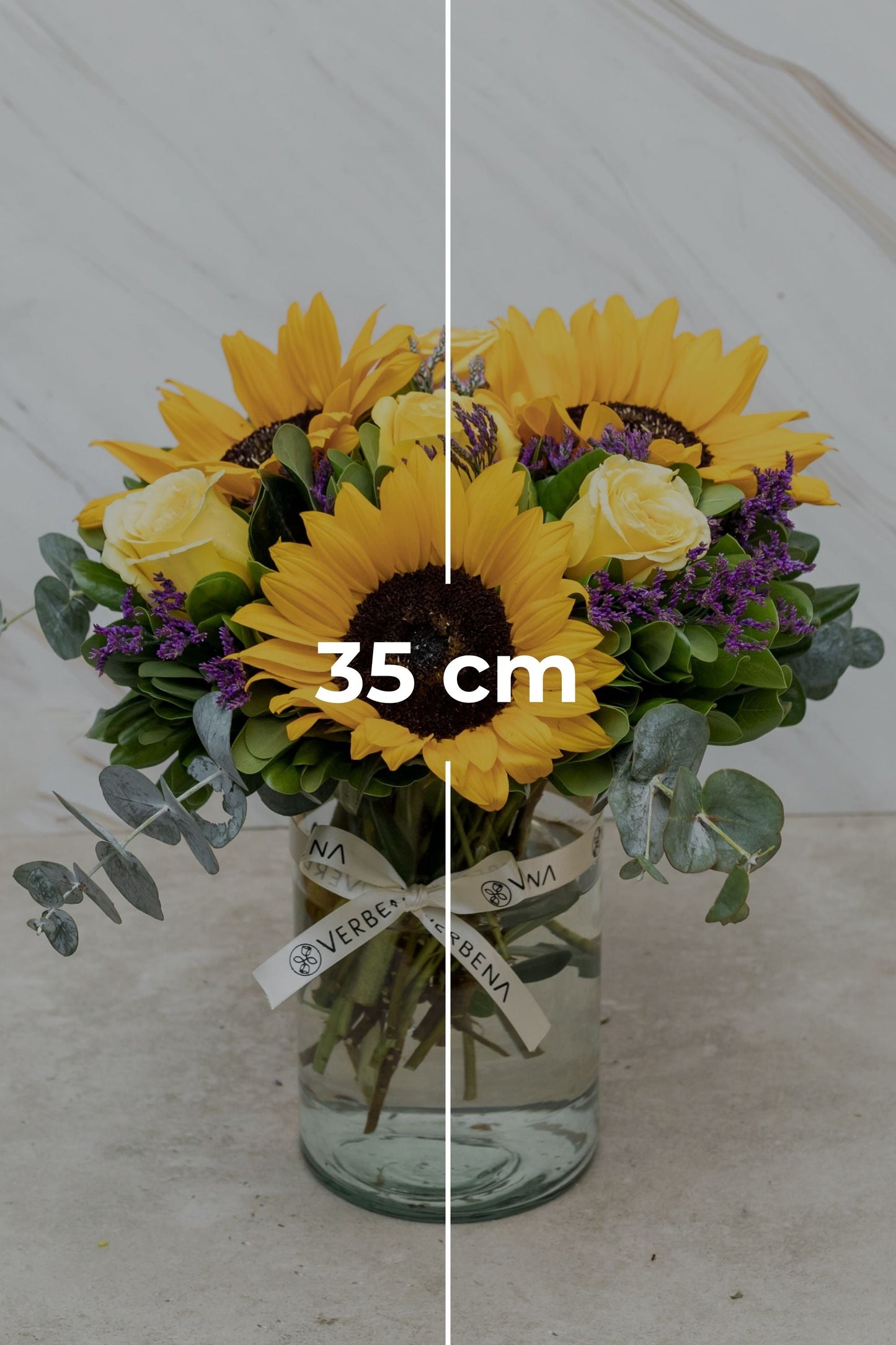 Luz de sol - Girasol y Rosa Amarilla CEL.