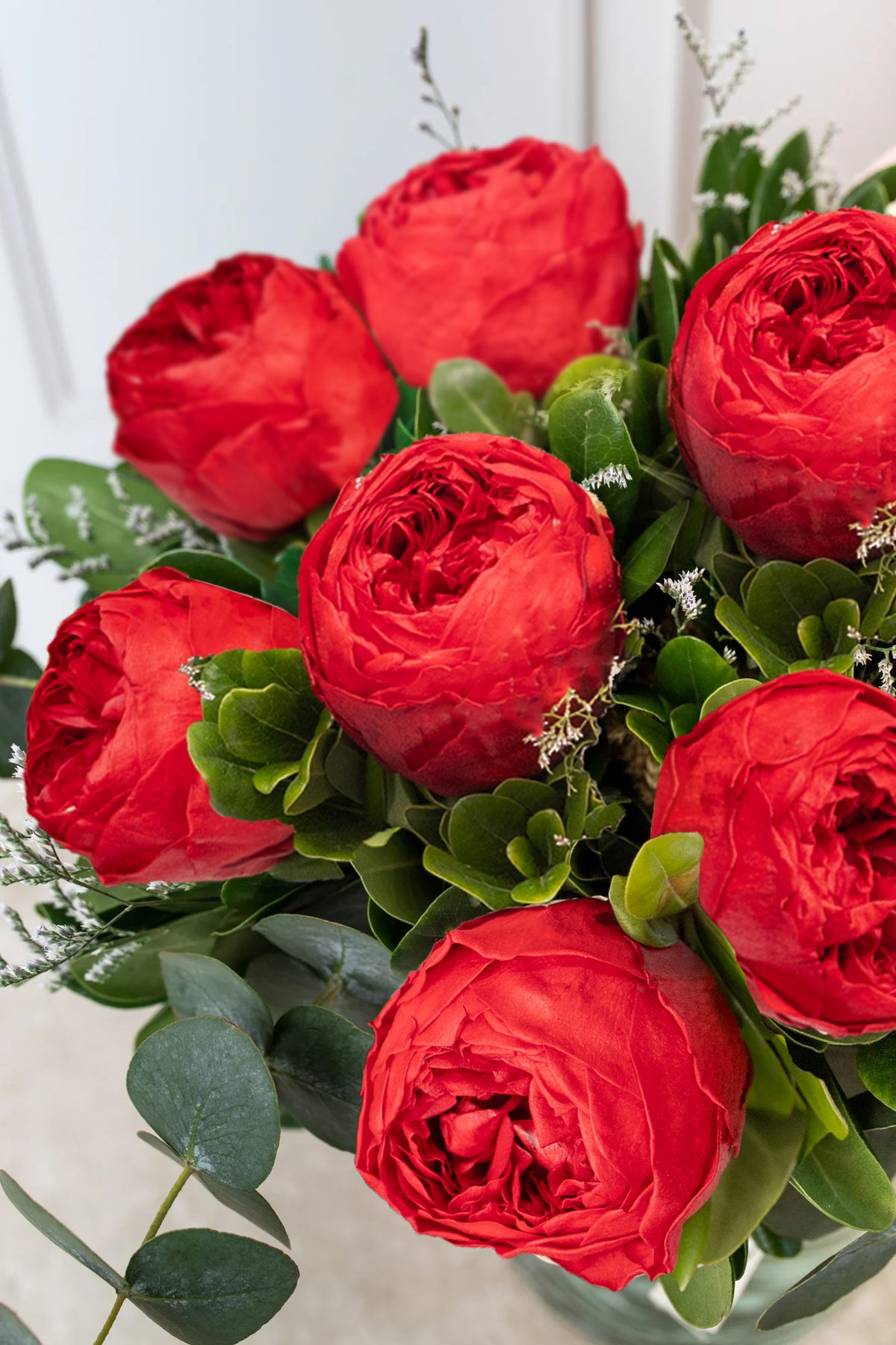 Cherry - Red Peonies