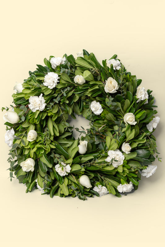 Small Funeral Wreath - Serene Tranquility