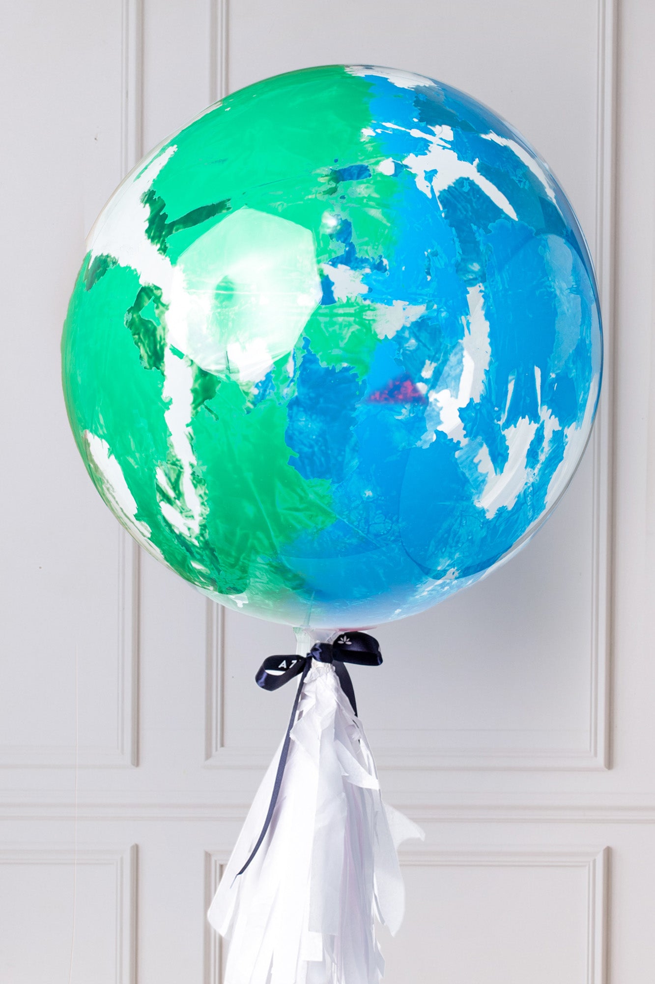 Balloon - Green and Blue
