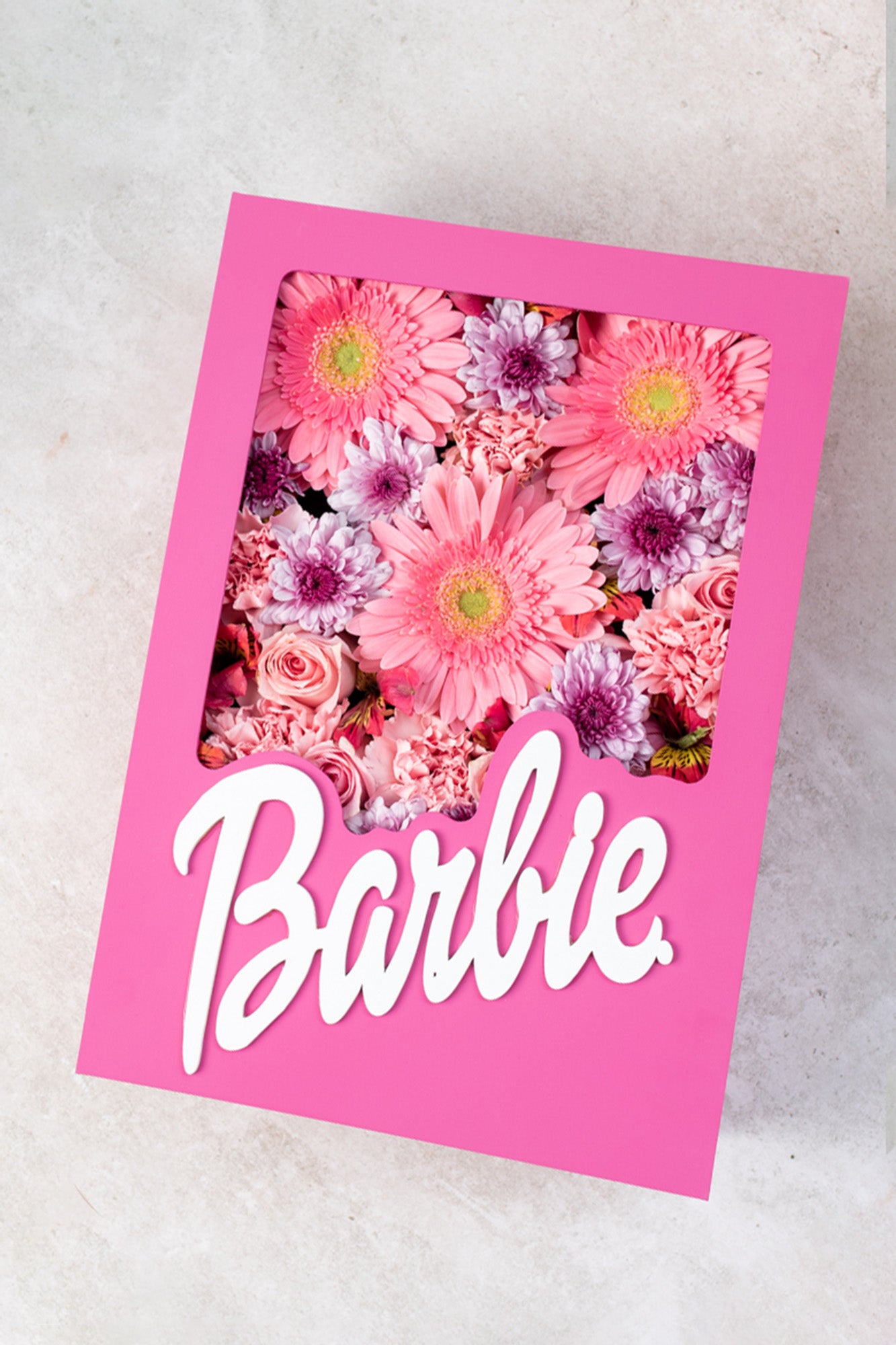 Barbie Girl - Caja de Flores M