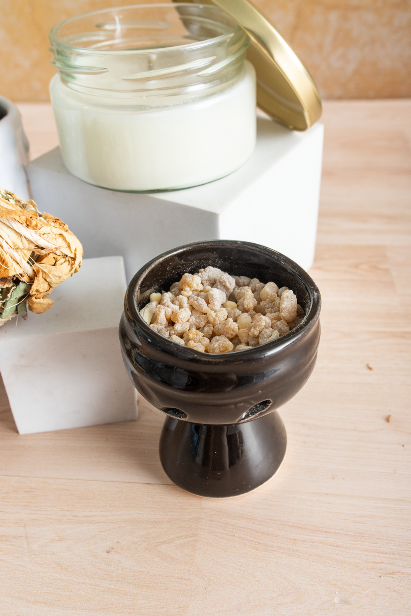 Sahumerio / Vela Aromatica y Suculenta