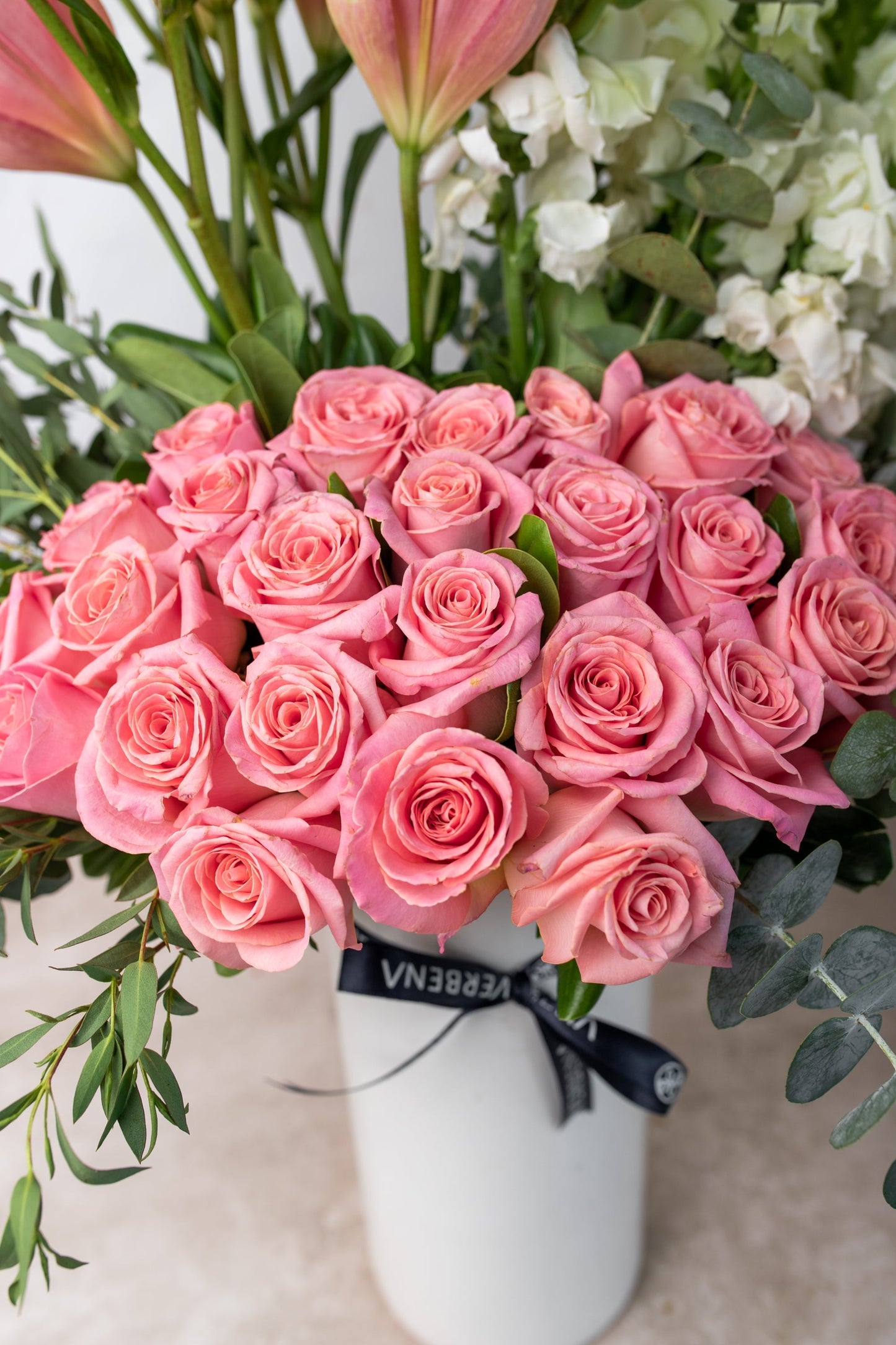 Sabor a Mi // Lilium Rosa, Rosa Clarita y Perrito Blanco APO