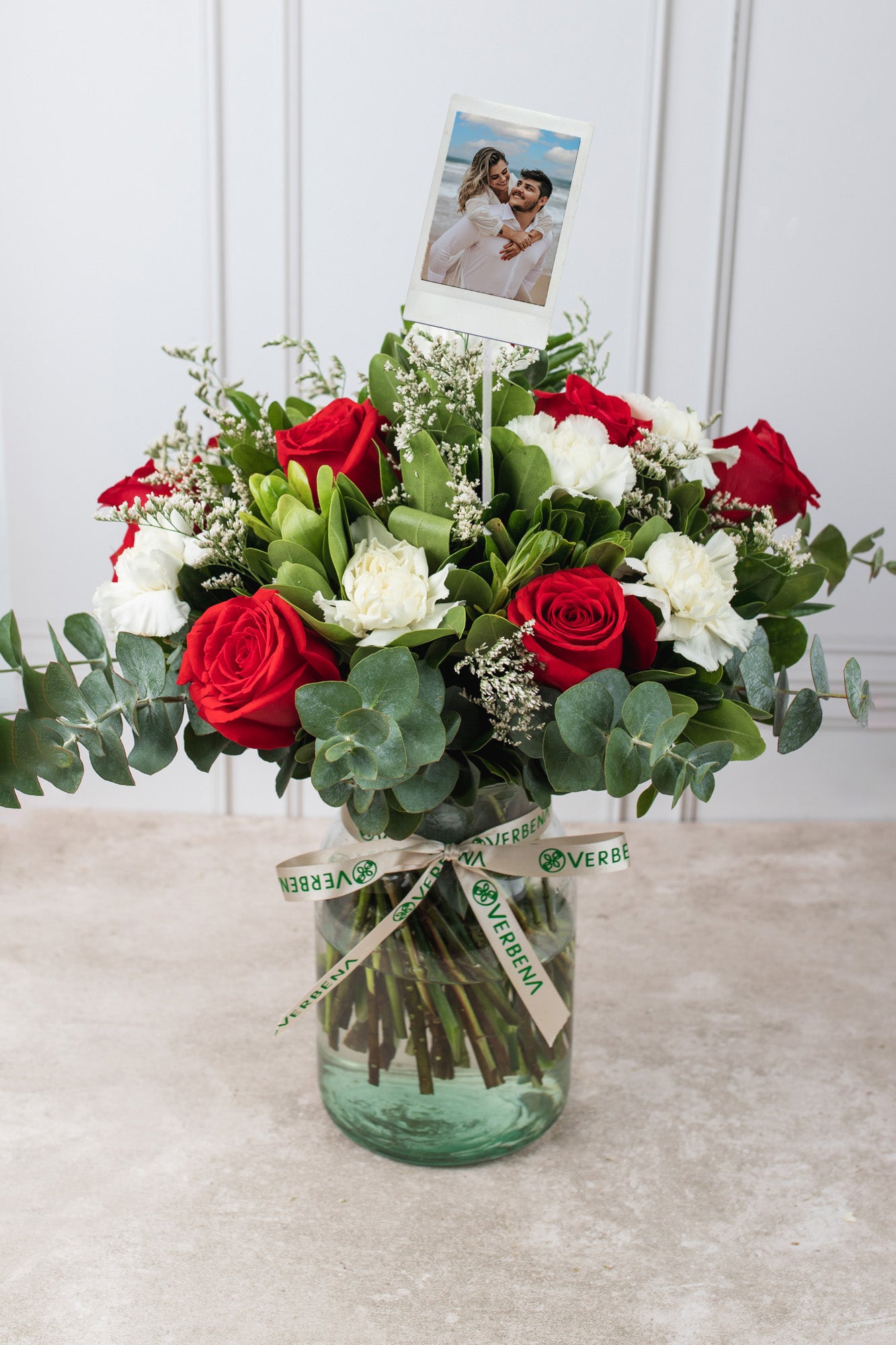 Small but Spicy in Vase - with Personalized Photo C