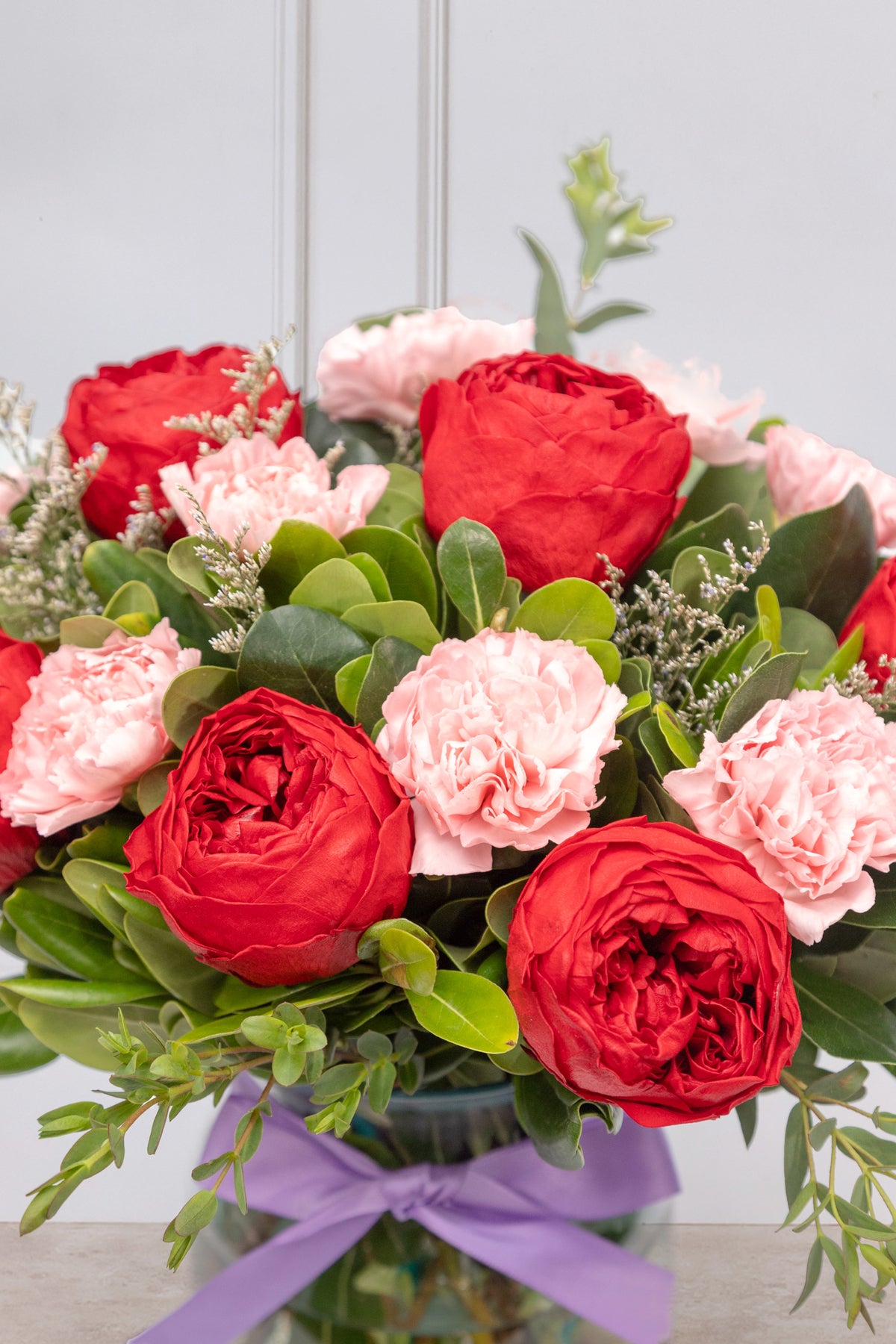 Jam - Red Peony and Pink Carnation