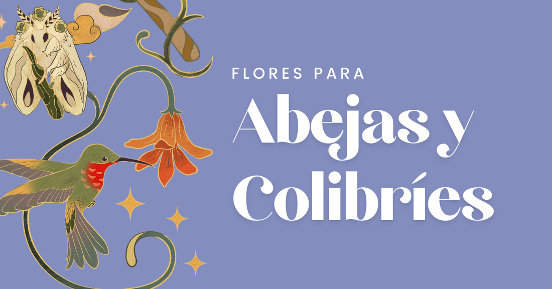 Flores para Abejas y Colibries