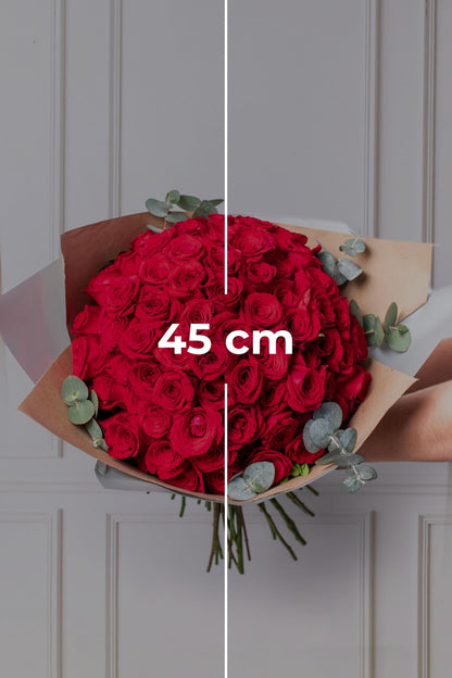 Ramo Buchón - 75 Rosas Rojas LOS CABOS