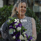 Bouquet de Alba // Rosa Blanca y Lisianthus Morado