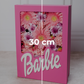 Barbie Girl con Vino - Caja de Flores y Vino