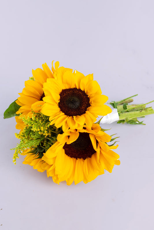 Ramo 5 Girasoles - Envoltura Yute AGS