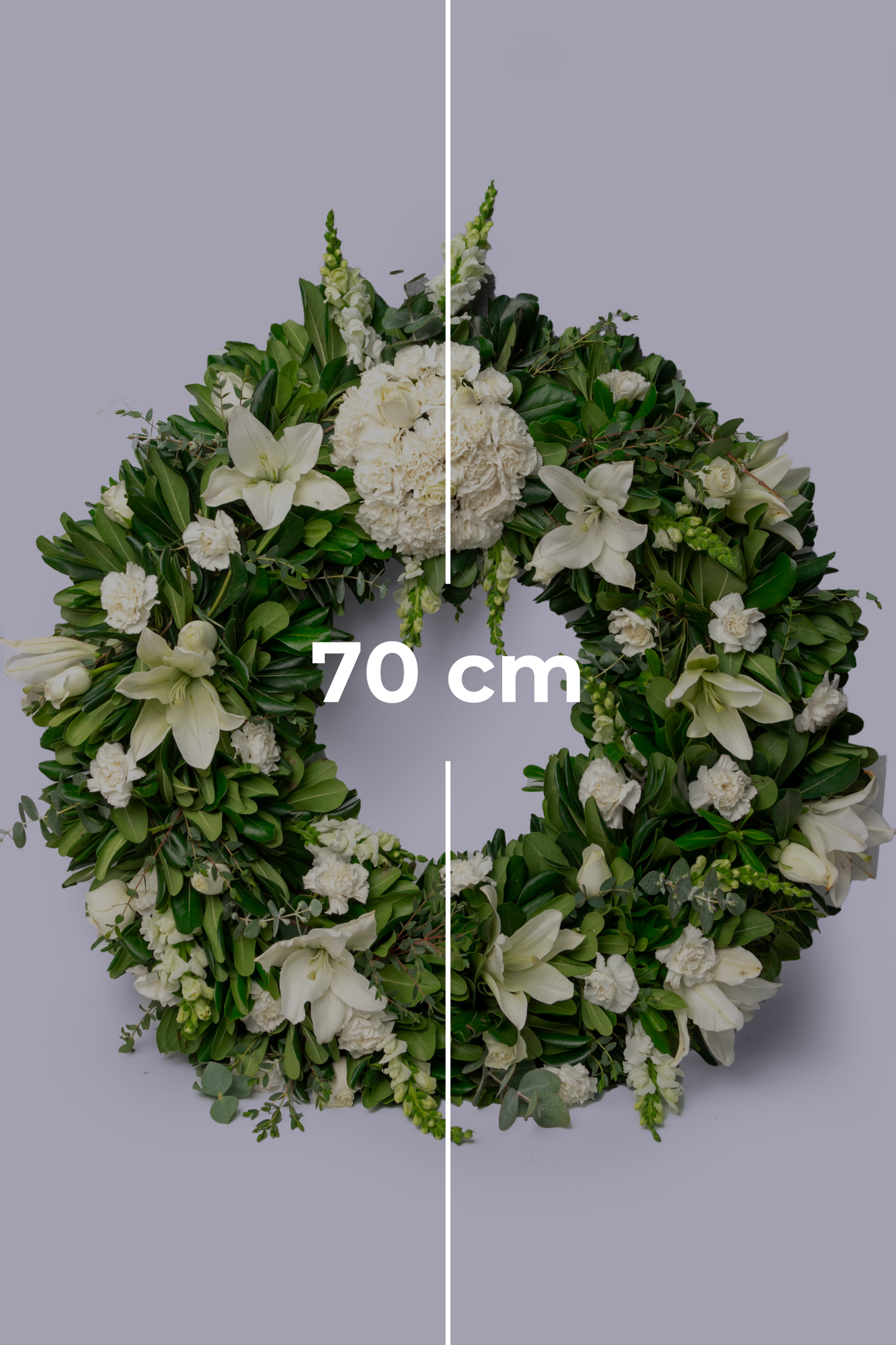 Corona Fúnebre Grande - Respeto Floral