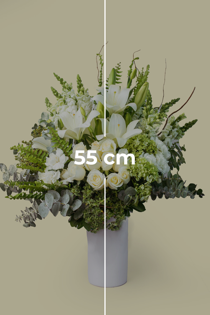 A Tu Memoria // Rosa Blanca y Lilium Blanco