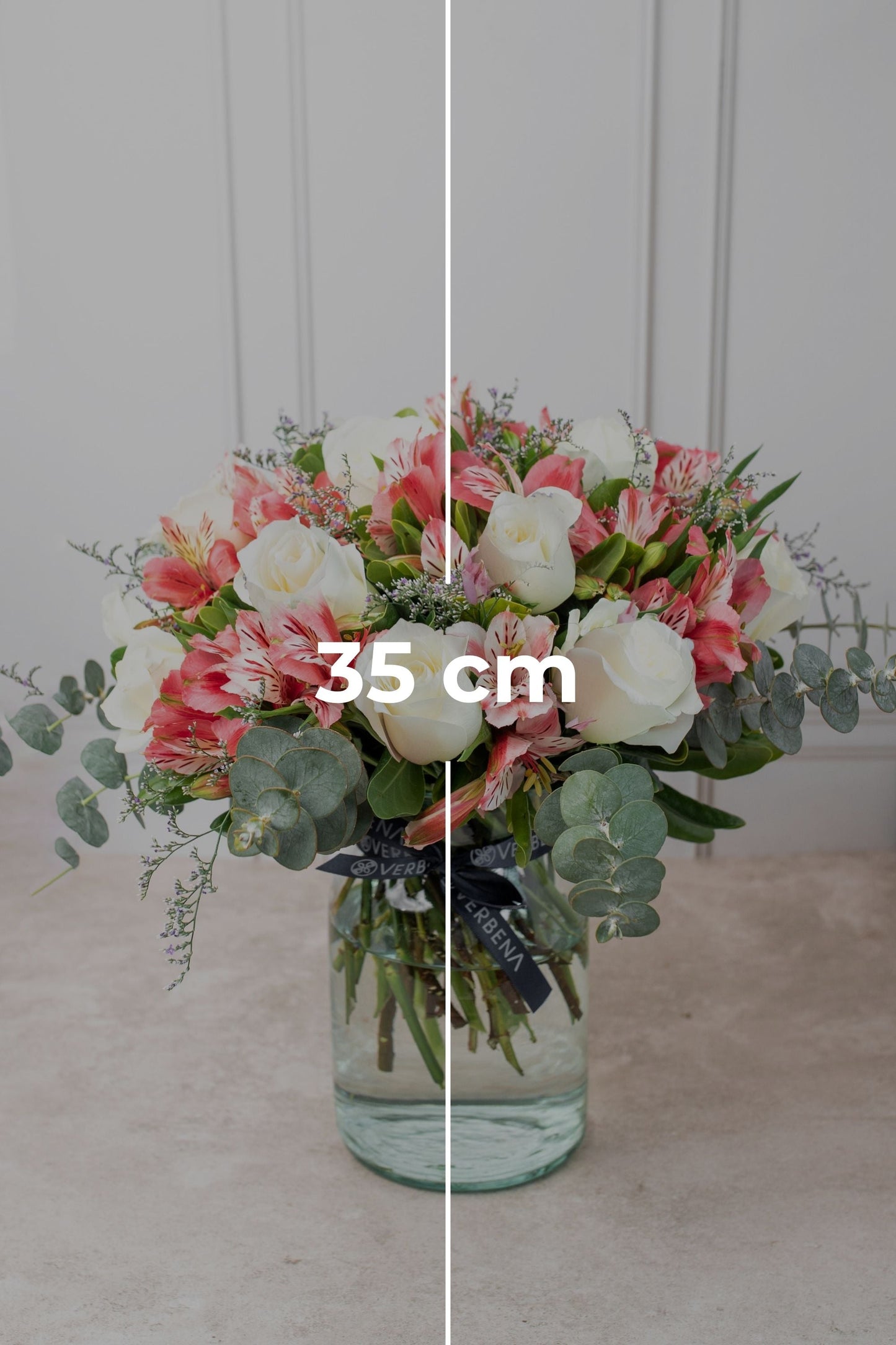 Himalaya - Rosa Blanca y Astromelia Rosa VALLARTA