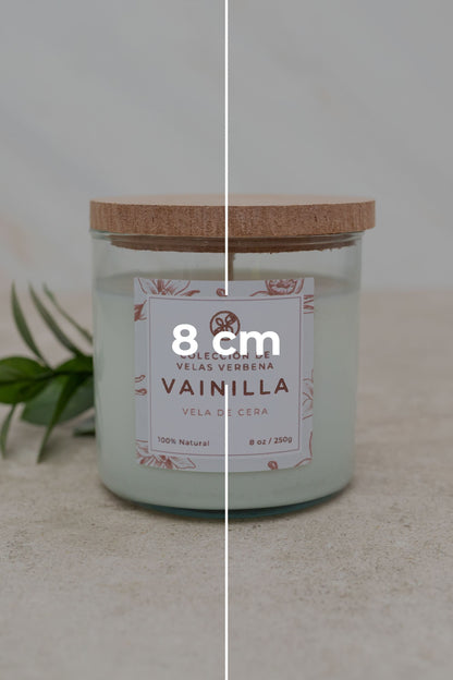 Vela Aromática Vainilla - Corcho