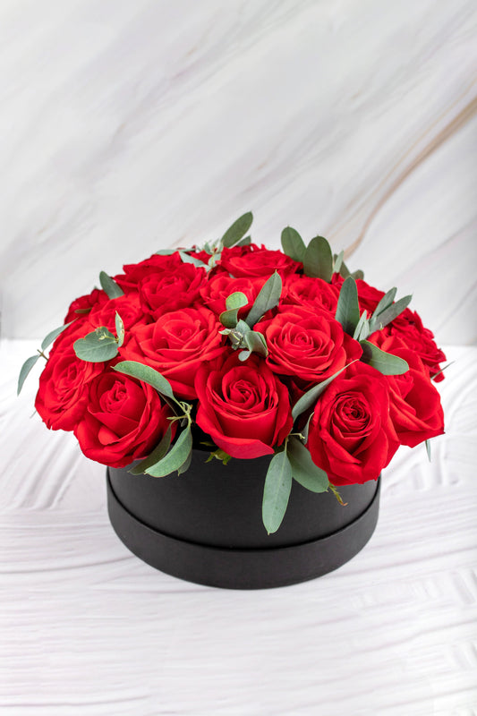 Catarina / Caja Rosas Rojas