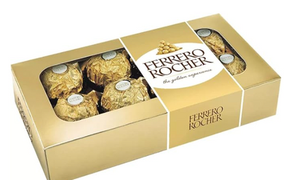 PEDIDO ESPECIAL:  1 RAMO GERBERAS + CHOCLATE FERRERO 8 PIEZAS