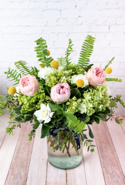 Halo - Peonias Eternas y Hortensia