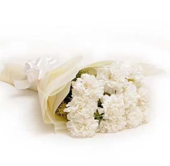 Pedido especial de 150 Claveles blancos