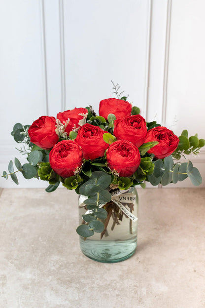 Cherry - Red Peonies