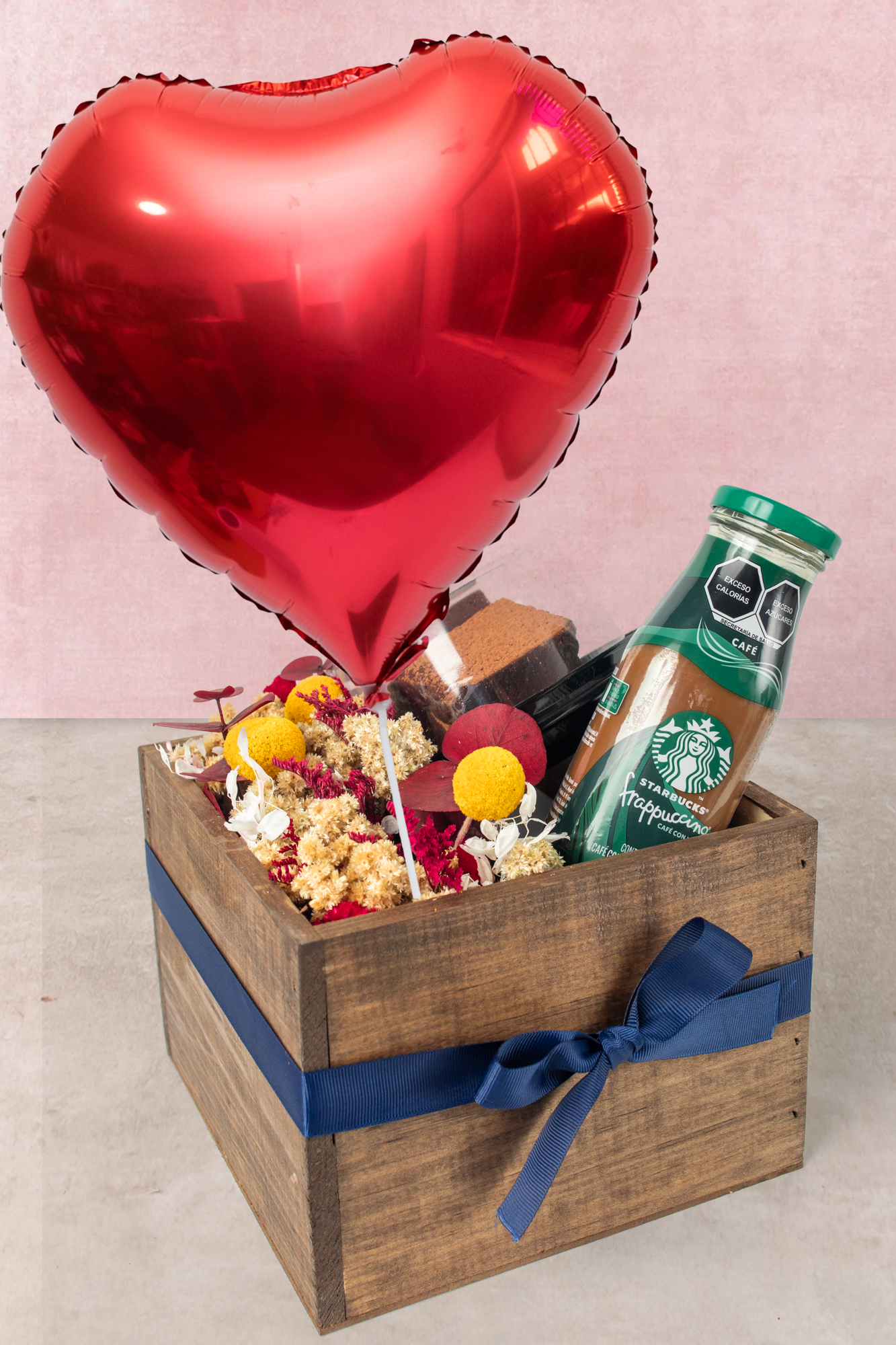 Kit Bom Día SV - Flores, Café y Brownies