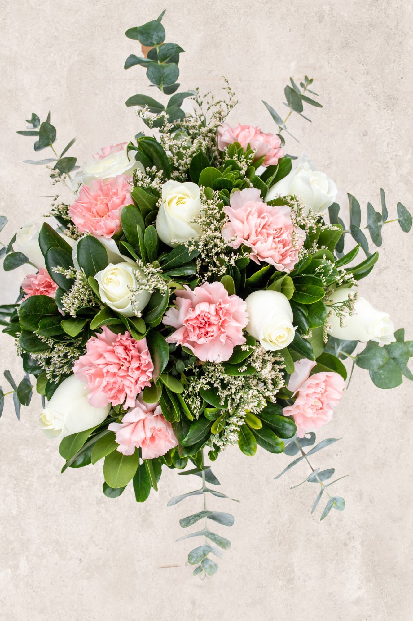 Arabella - Rosa Blanca y Clavel Rosa PTO. ESCOND.