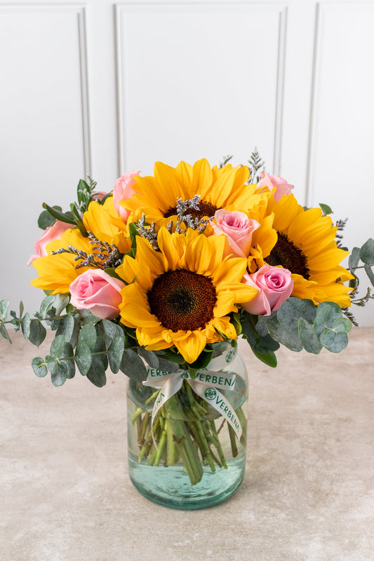 Arizona - Girasol con Rosa Clarita CEL.
