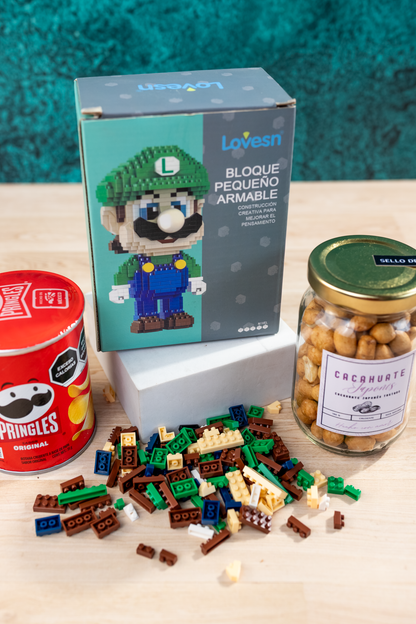 Luigi - Building Blocks 3D Figure