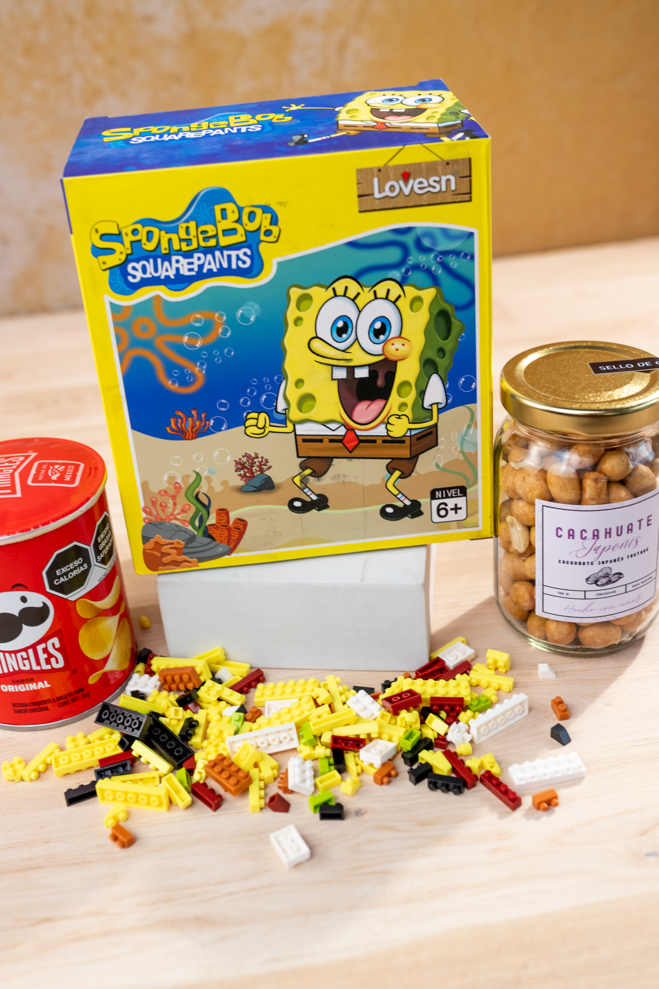 Bob Esponja - Bloques Para Armar Figura 3D
