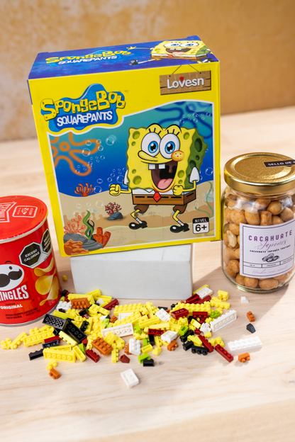 Bob Esponja - Bloques Para Armar Figura 3D