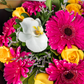 Instantes - Gerbera, Rosa Amarilla y Orquídea Blanca CH/IXT