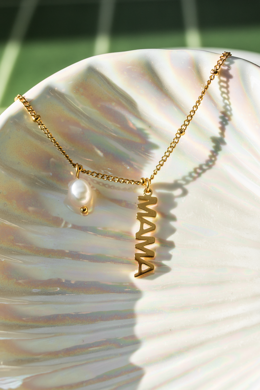 Collar Mamá - con Perla
