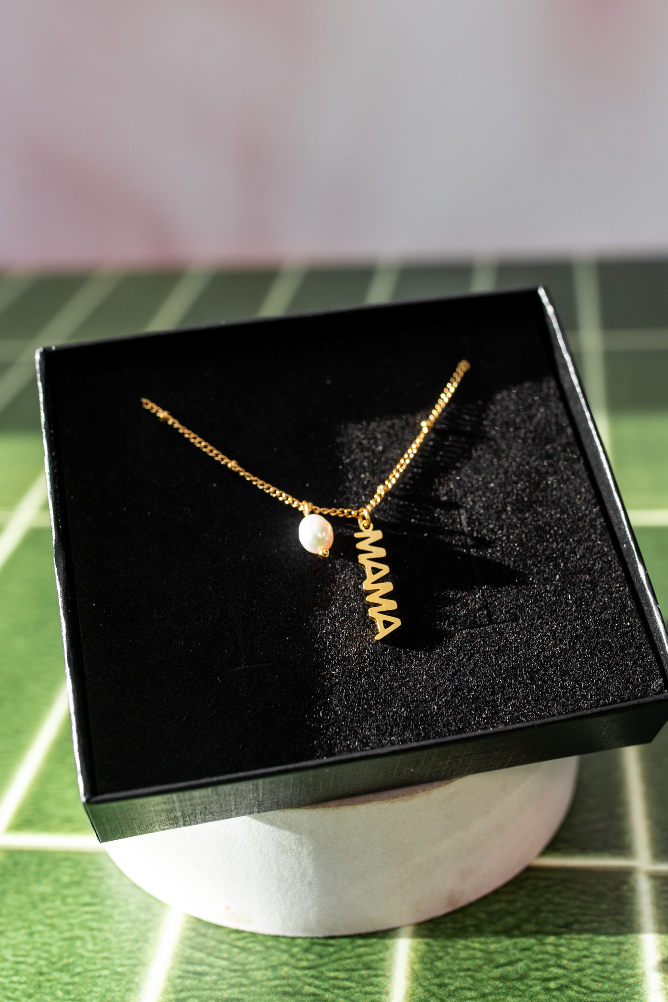 Collar Mamá - con Perla