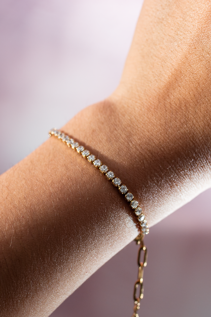 Pulsera - Mitad Zirconias