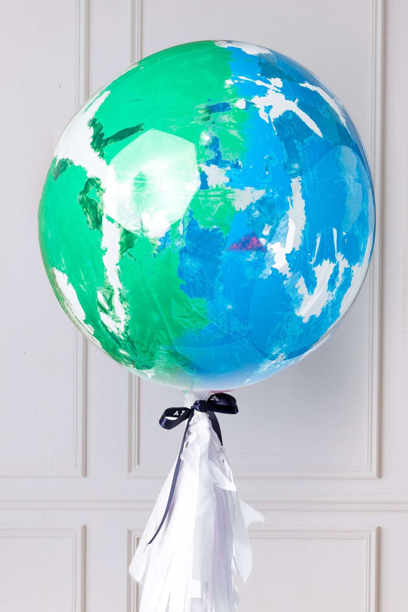 Globo - Verde y Azul