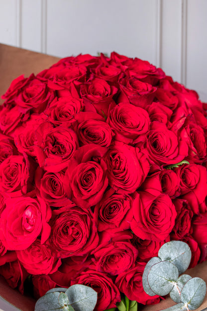 Ramo Buchón // 100 Rosas Rojas