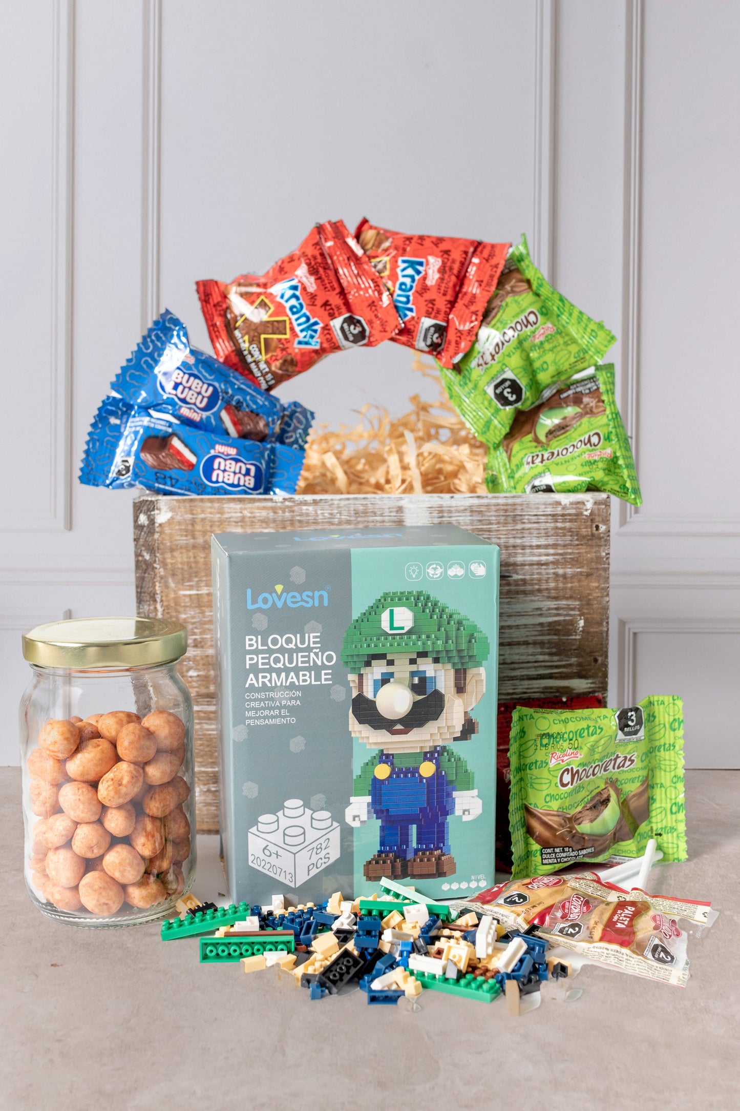 Luigi - Bloques para Armar Figura 3D