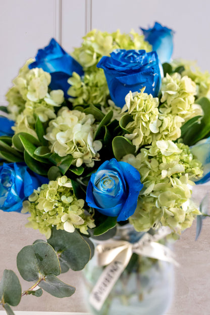 Índigo // Rosa Azul y Hortensia