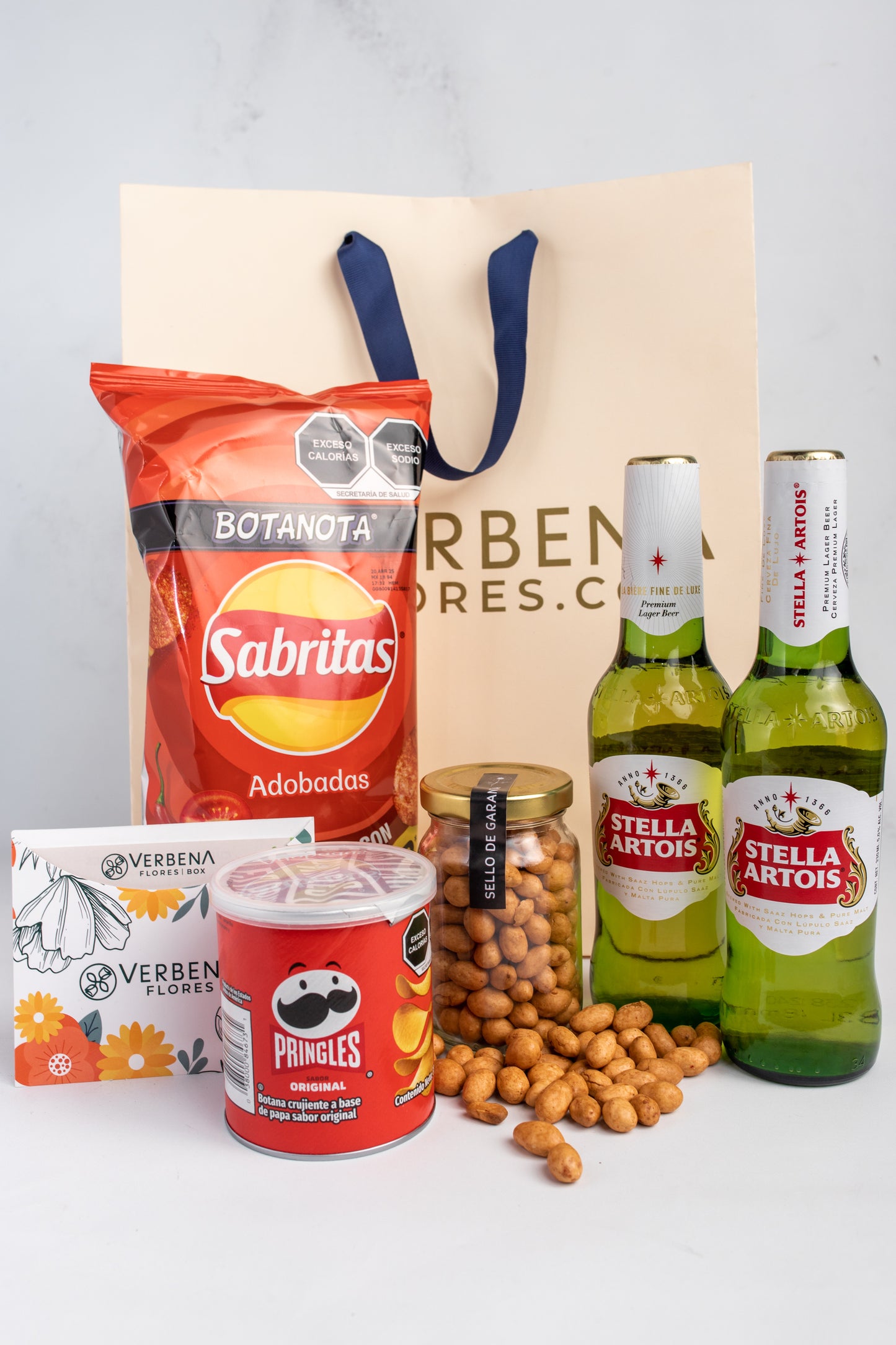 Botanerito - Regalo Cacahuates, Cerveza y Papas