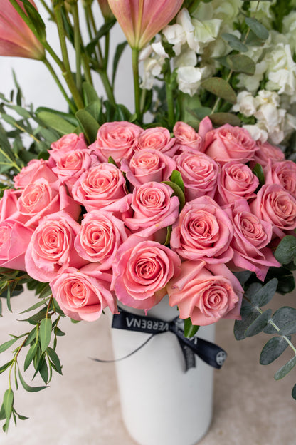 Sabor a Mi - Lilium Rosa, Rosa Clarita y Perrito Blanco TGZ