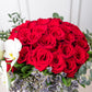 Como la Flor // Rosa Roja y Orquídea