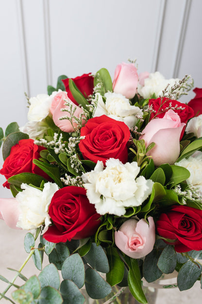 María Félix - Rosa Roja y Rosa Clarita con Clavel Blanco TGZ