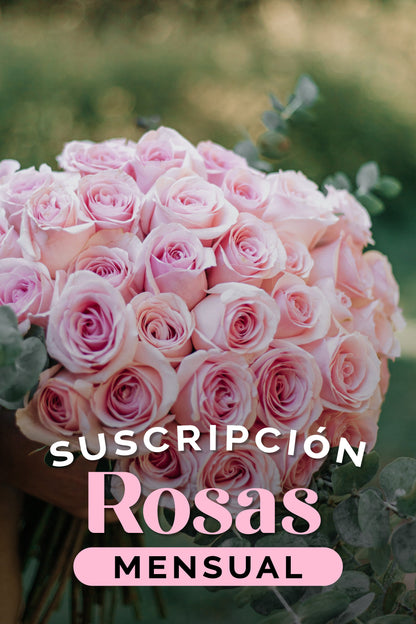 Suscripción Rosas Mensual SLP