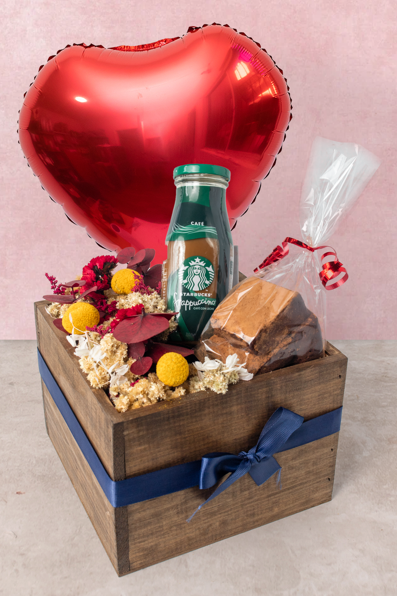 Kit Bom Día - Flores, Café y Brownies