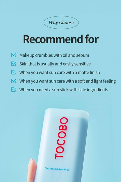 TOCOBO - Cotton Soft Sun Stick SPF50