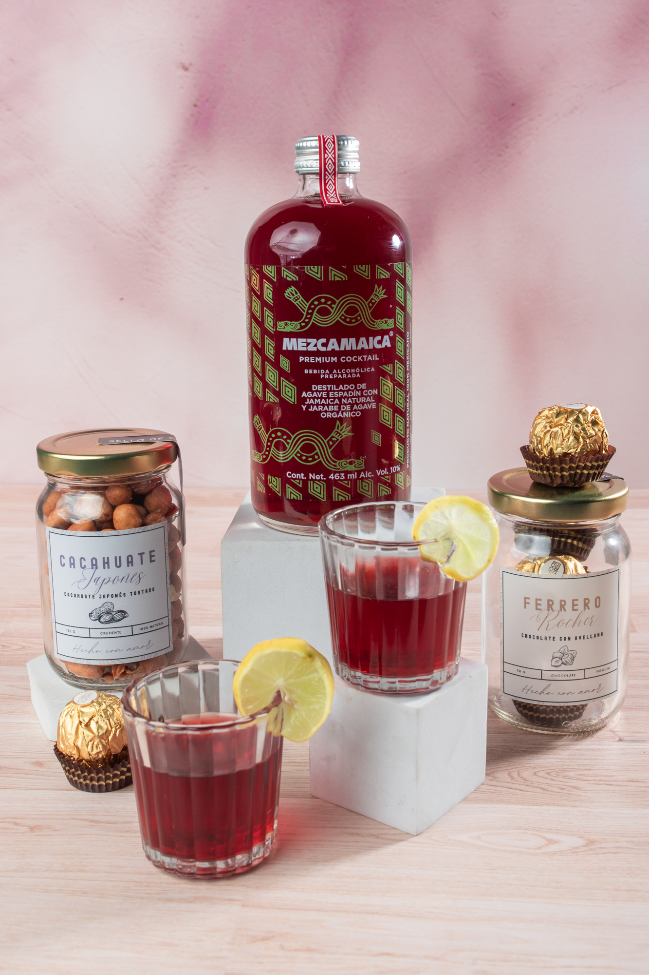 Kit Mezcamaica - Mezcal, Chocolates y Cacahuates